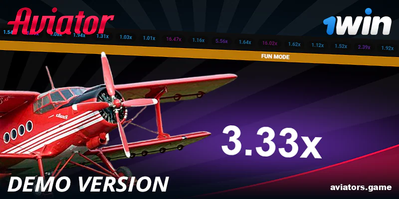 1Win Aviator demo for Indian players