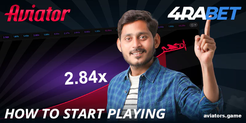 Start playing 4rabet Aviator for Indian gamblers