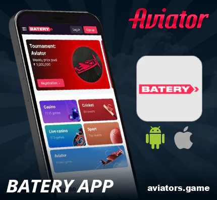 Download Batery app for Aviator India game