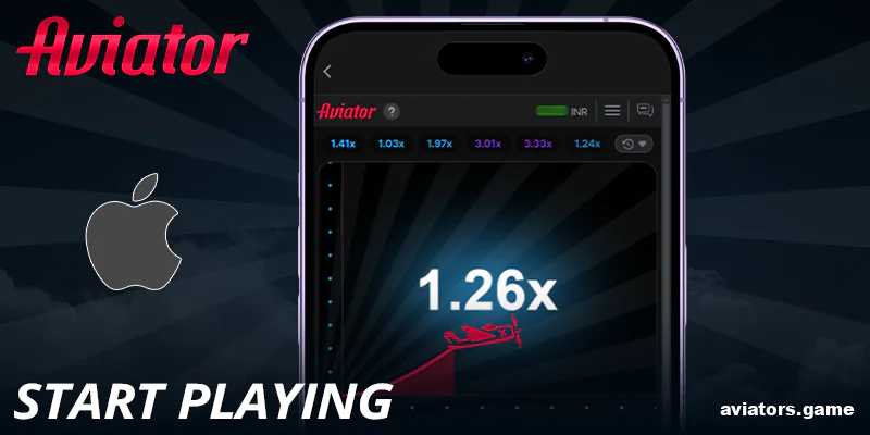 Start playing Aviator India on iOS