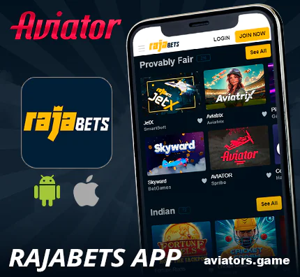 Download Rajabets app for Aviator India game