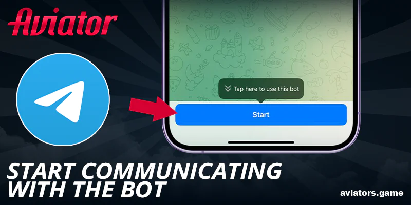 Start communicating with Aviator Signal bot