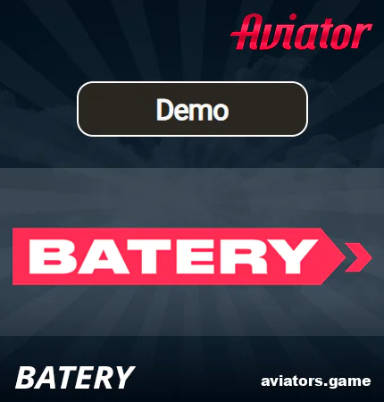 Batery website for Aviator India demo game