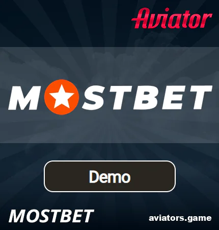 Mostbet website for Aviator India demo game