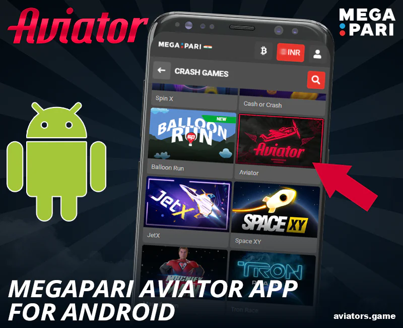 Aviator Megapari IN mobile app for Android