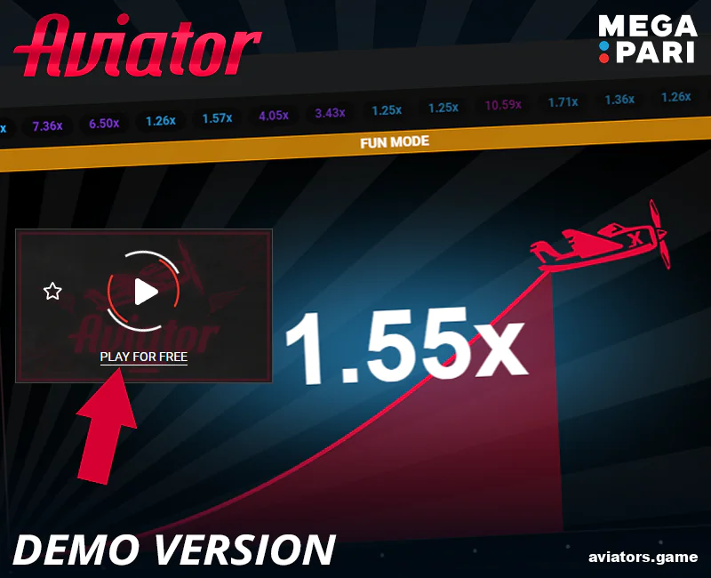 Megapari Aviator demo for Indian players