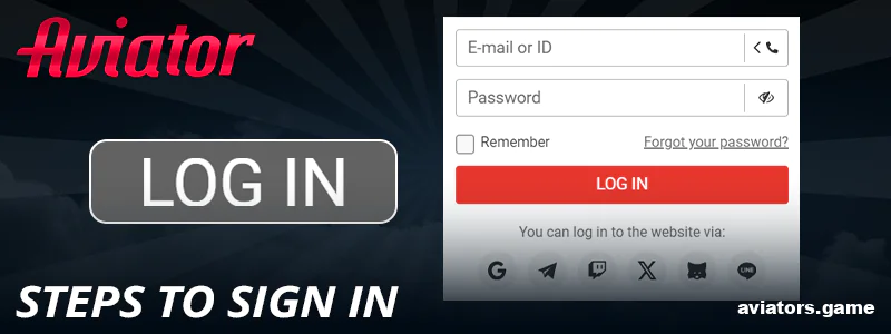 How to log in to your Megapari Aviator India account