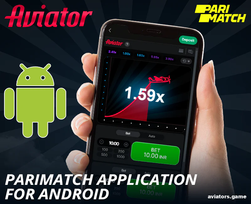 Parimatch Aviator IN mobile app for Android