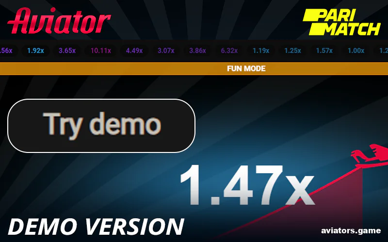 Parimatch Aviator demo for Indian players
