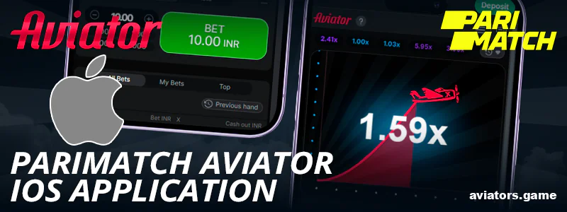 Parimatch Aviator IN mobile app for iOS