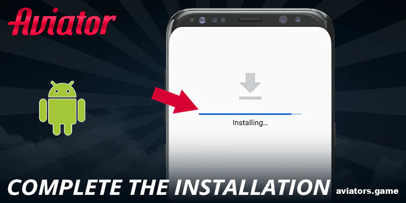 Finish installing the Aviator predictor app