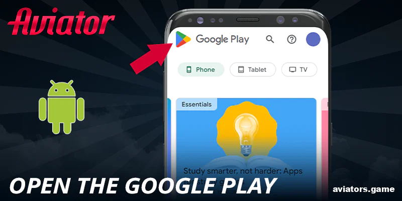 Open Google Play on your smartphone