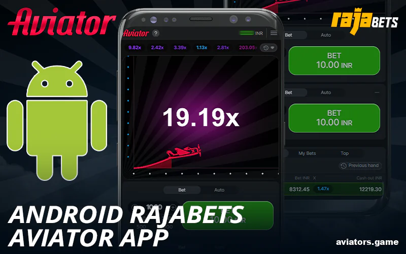 Aviator Rajabets IN mobile app for Android