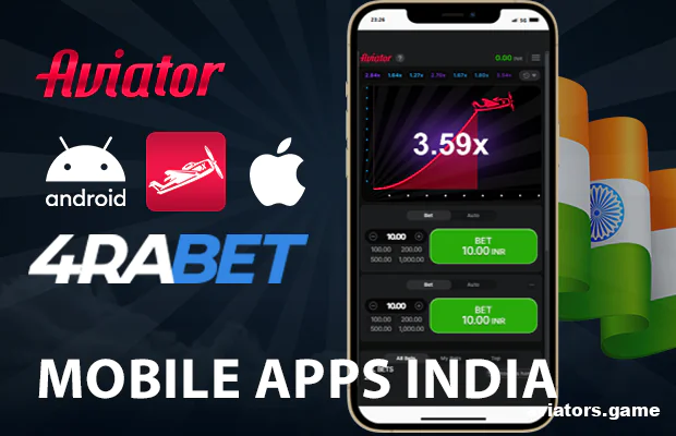 4rabet Mobile Apps for Playing Aviator