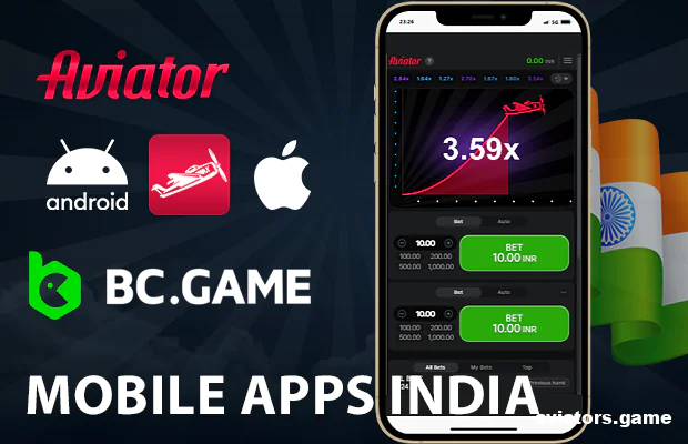 BC.Game Mobile Apps for Playing Aviator