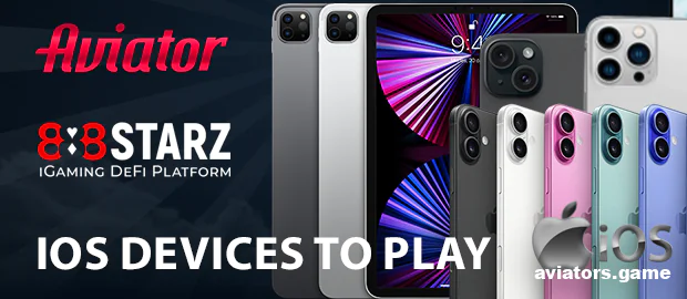 iOS Devices for the 888starz Aviator App