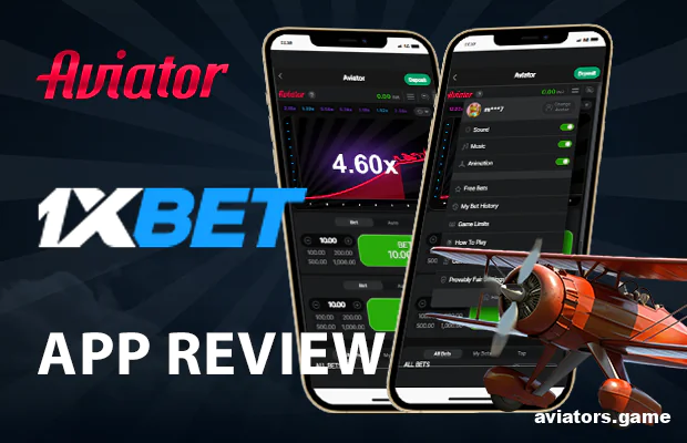 Review of the Aviator Game in the 1xbet App