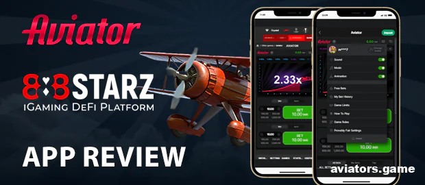 Review of the Aviator Game in the 888starz App