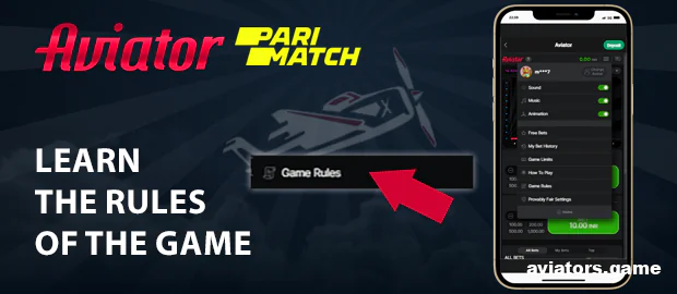 Learn the rules of the game Aviator Parimatch