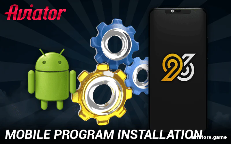 Instructions on how to install 96in Aviator mobile app on Android devices