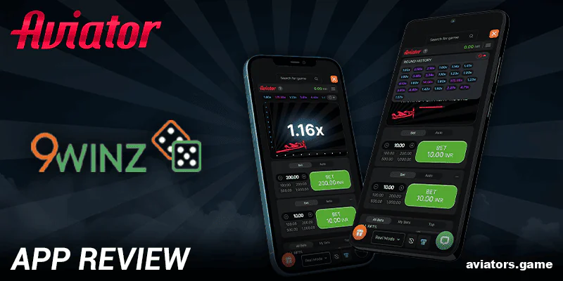 Functions of 9winz Aviator mobile app