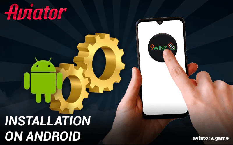 Instructions for installing the 9winz Mobile App on Android devices