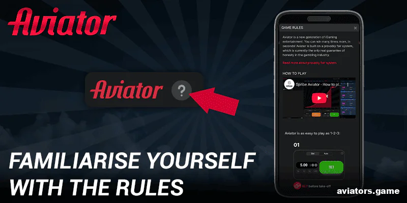 Familiarize yourself with the rules of the Aviator game in the Indibet app