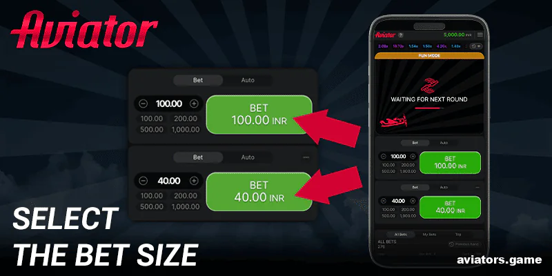 Place your bet and play the Aviator game in Indibet mobile app