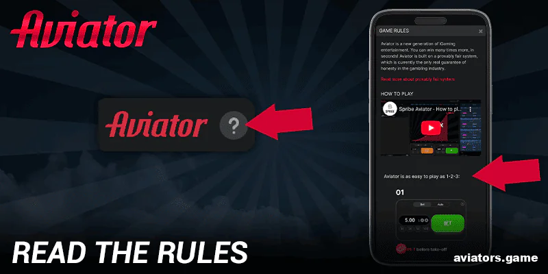 Read the rules of the Aviator game in the Mega Casino World app