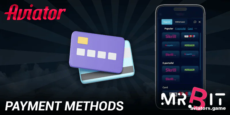 Banking methods for Indian players on Mr. Bit Aviator mobile app