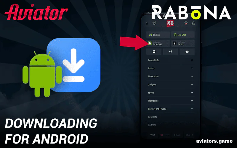 Download Rabona Mobile App on Android devices