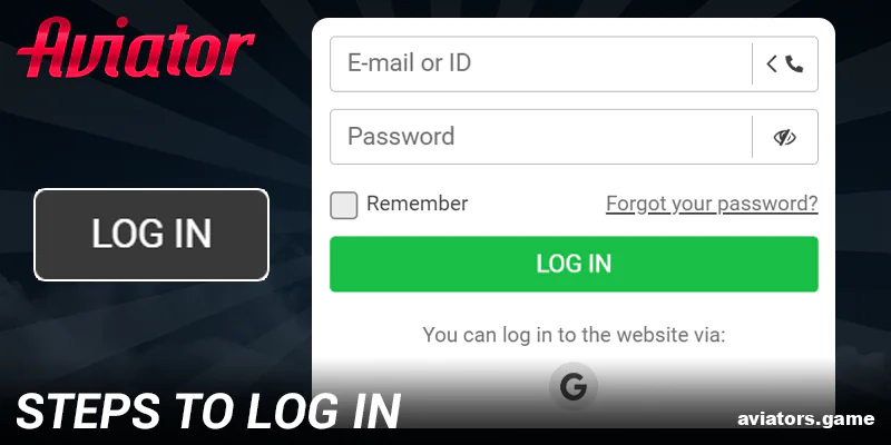 How to log in to your 888starz Aviator India account