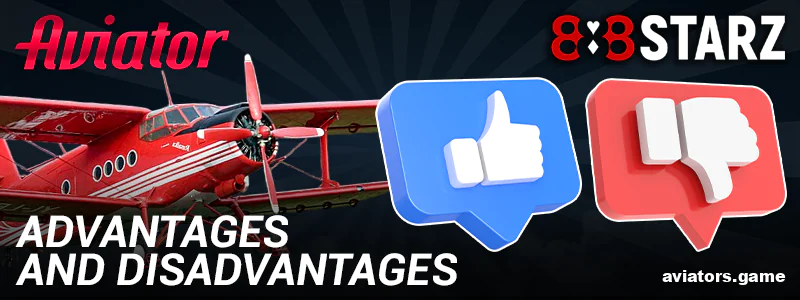 Pros and cons of 888starz Aviator for Indians