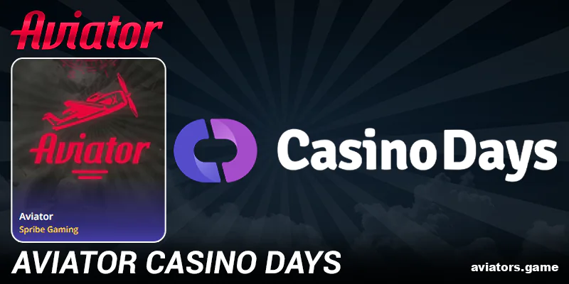 Play online at Casino Days Aviator for Indian players