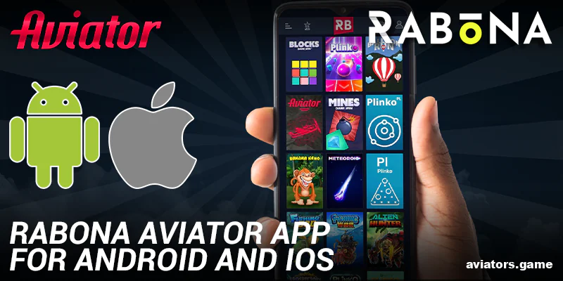 Rabona Aviator IN mobile app for Android and iOS