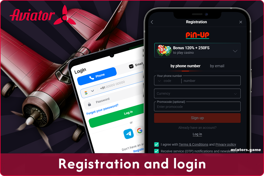 How to create an account and sign up for betting on the Aviator mobile app