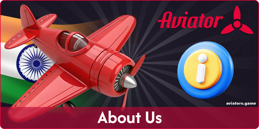 Description of the official Aviator India website