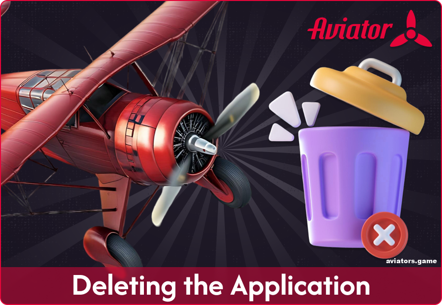 How to Uninstall the Aviator IN App