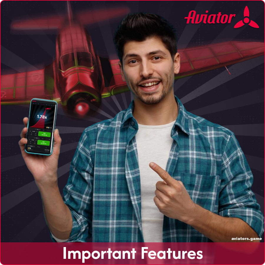 Aviator IN App Features Review for Indians