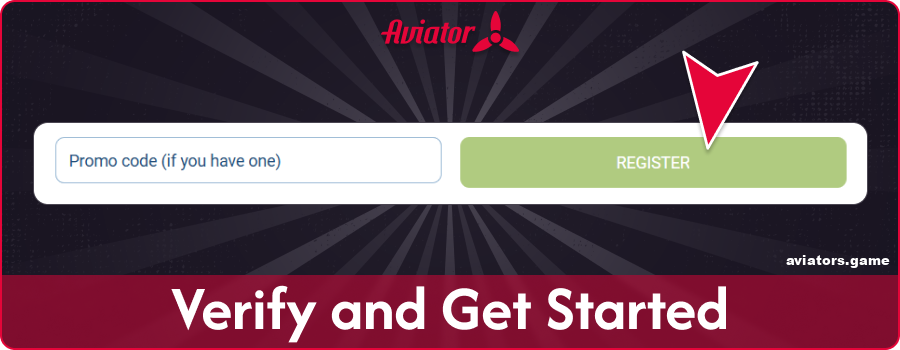 Complete registration in Aviator India