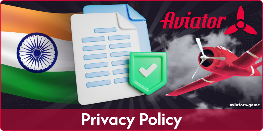 Privacy of Indian Aviator players
