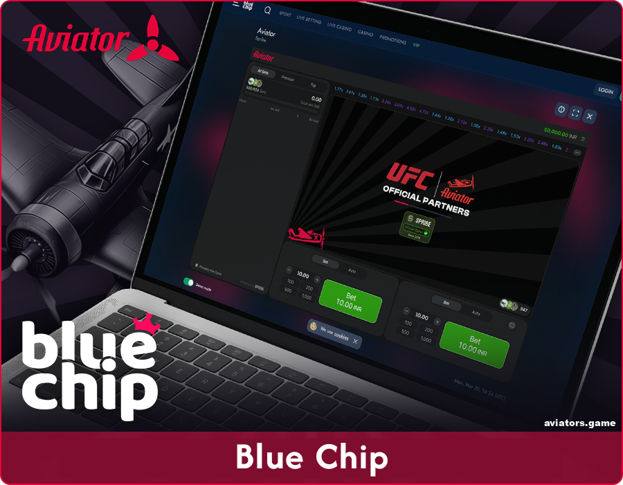 BlueChip Online Casino for Playing Aviator in India