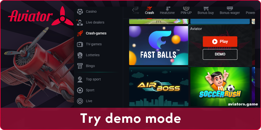 Try Aviator demo mode before playing for real money